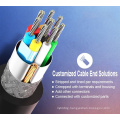 Ip67 Screw Thread Terminal Connector Cable